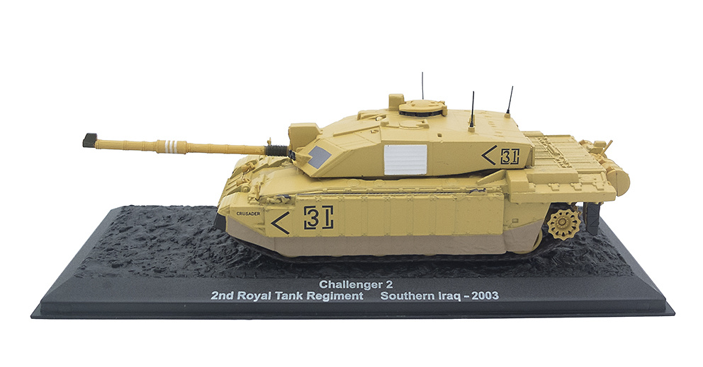 Challenger 2, 2nd Royal Tank Regiment, Southern Iraq, 2003, 1:72, Altaya 
