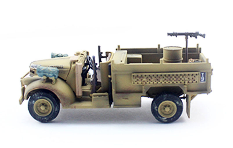 Chevrolet WB 30 cwt 4x2 truck, Long Range Desert Group (LRDG), British Army, North Africa, 1942, 1:72, PMA 
