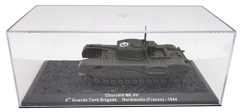 Churchil MkVII, 6th Guards Tank Brigade, Normandie (France),1:72, Altaya 