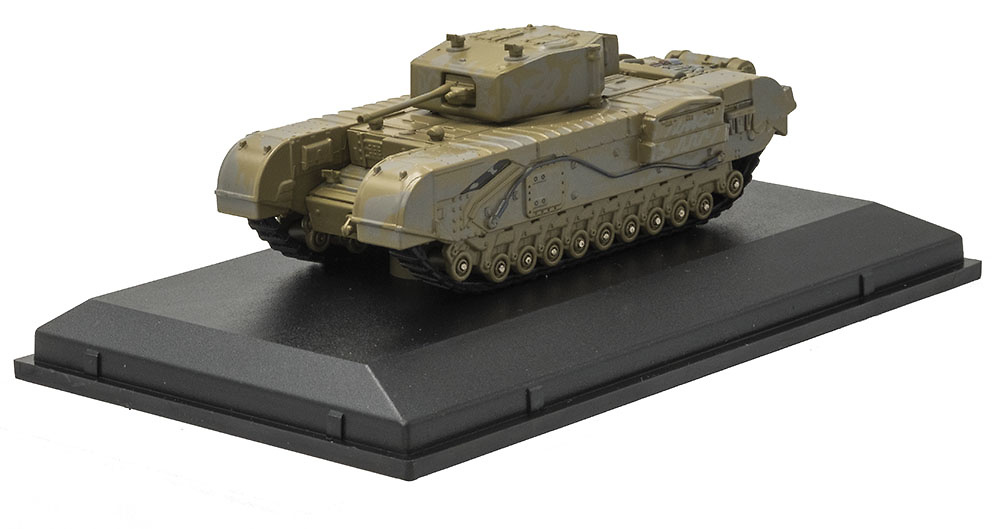 Churchill Mk III, Heavy Tank, 142 RAC, Túnez, 1943, 1:76, Oxford 
