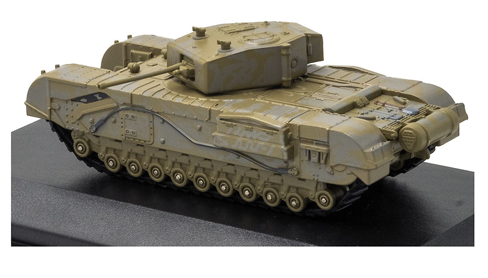 Churchill Mk III, Heavy Tank, 142 RAC, Túnez, 1943, 1:76, Oxford 