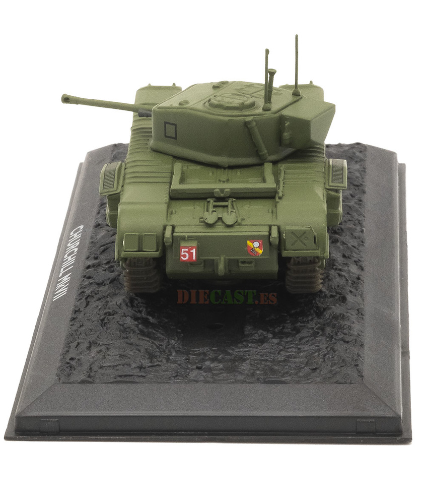 Atlas ultimate tank Churchill MKVII Scale 1:72 #g105 
