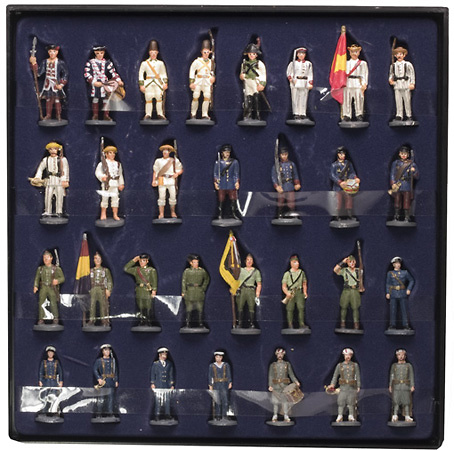 Colección de 30 Soldados de España (plomo) 