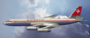 Convair 990 Swissair, 1:500, Witty Wings 