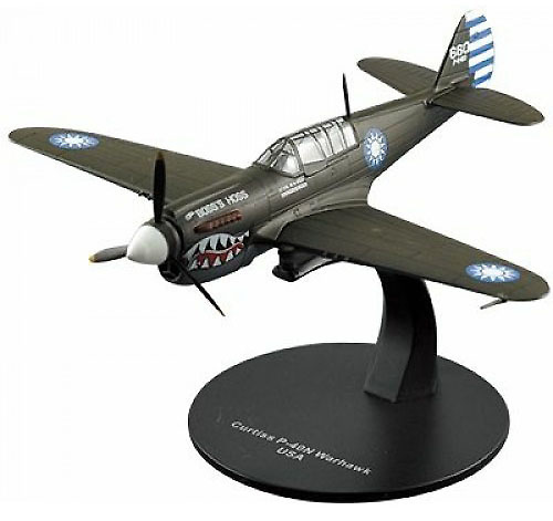 Curtiss P-40 Warhawk, W.W. II, USA, 1:72, DeAgostini 