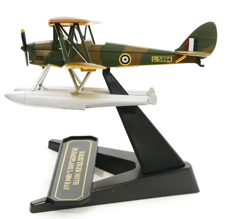 Oxford Diecast 72TM010-1/72 DH82A TIGER MOTH FLOATPLANE RAF  L-5894 