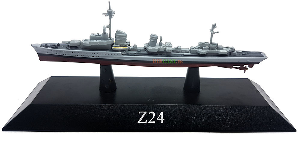 Destroyer Z24, Kriegsmarine, 1940, 1: 1250, DeAgostini 