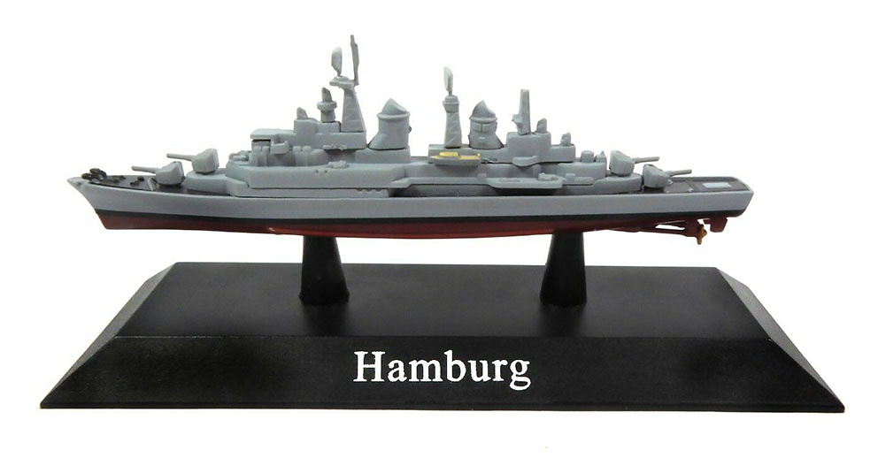 Destructor Hamburg, Bundesmarine, 1960, 1:1250, DeAgostini 