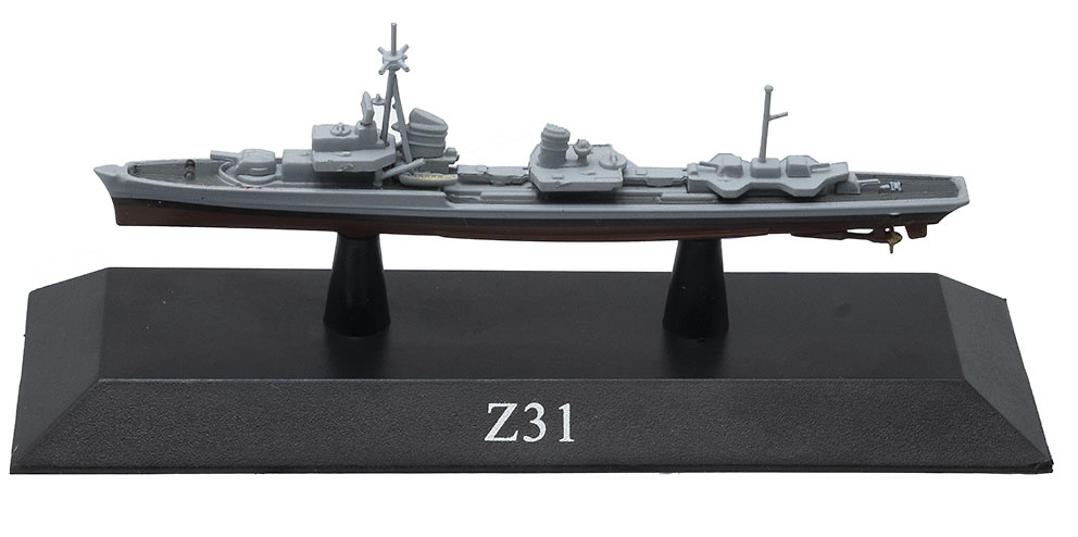 Destructor Z31, Kriegsmarine, 1936, 1:1250, DeAgostini 