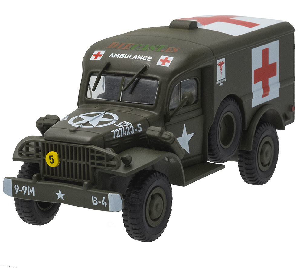 Dodge Truck WC54 Ambulancia, 1942-45, 1:43, Atlas 