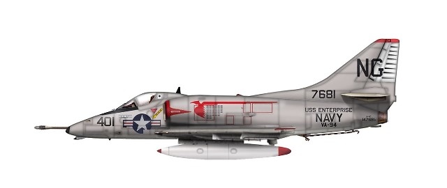 Douglas A-4C Skyhawk 147681, VA-94 