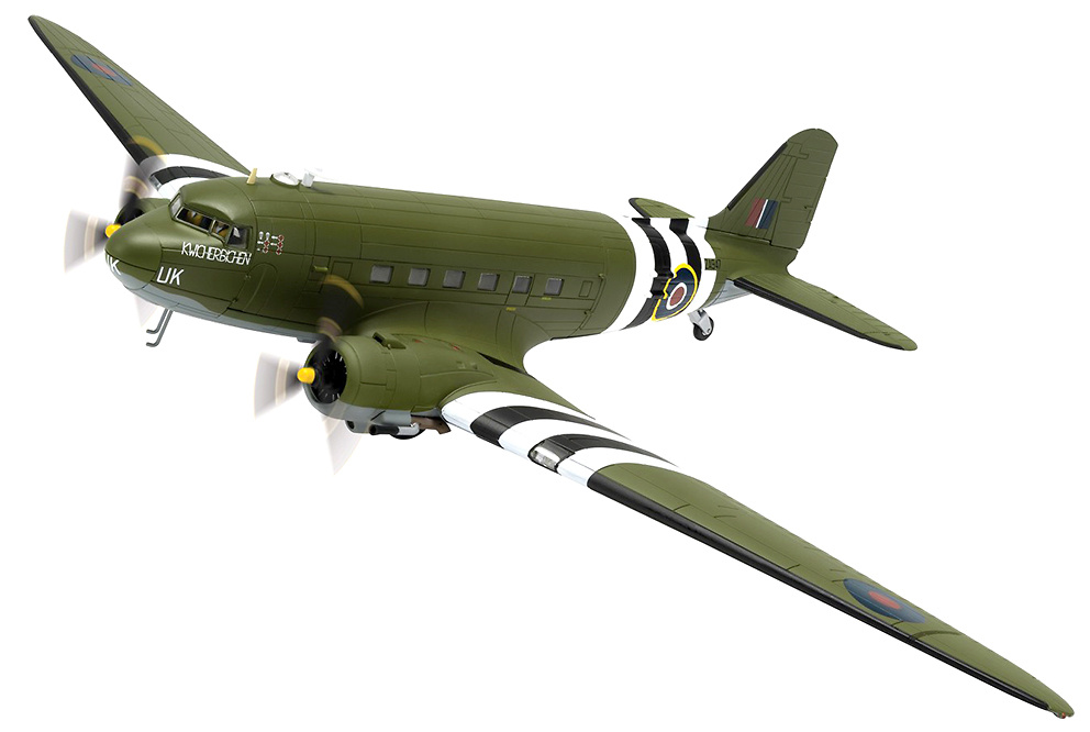 Douglas C-47 Dakota, ZA947, ‘Kwicherbichen’, The Battle of Britain Memorial Flight, 1:72, Corgi 