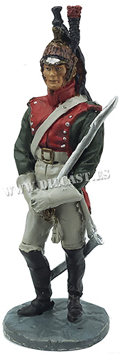 Dragoon of the 7th Regiment of Dragoons, 1812, 1:30, Hobby & Work 