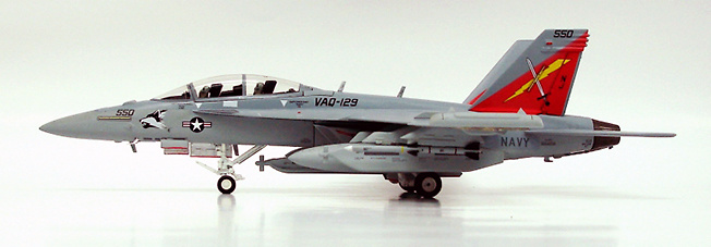 EA-18G Growler, VAQ-129 Vikings, CAG, US Navy, 1:72, Witty Wings 