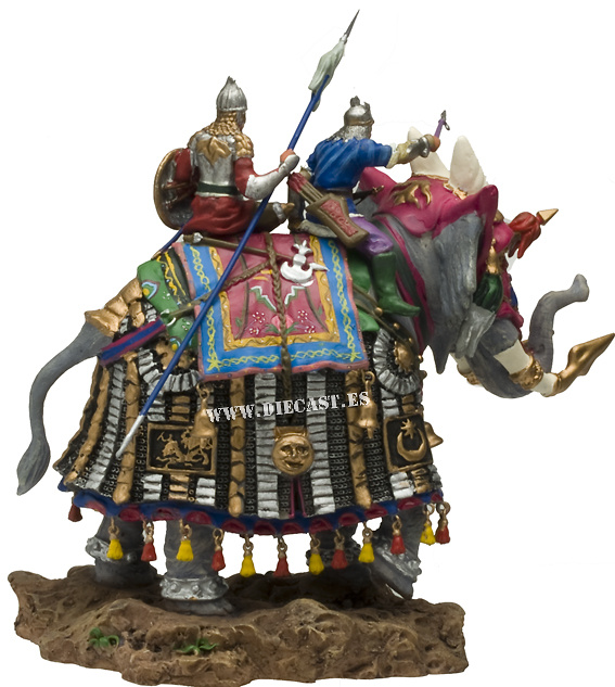 Elefante Mongol de guerra, Siglo XVII, 1:32, Planeta Agostini 