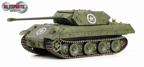 Ersatz M10, Panzer Brigade 150, Las Ardenas, 1944, 1:72, Ultimate Armor 
