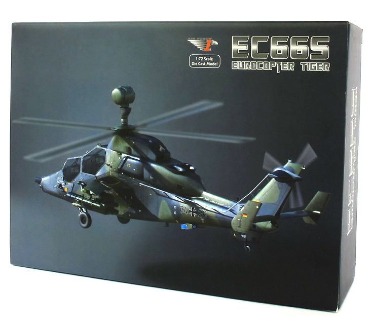 Eurocopter EC 665 Tiger, Ejército Alemán, Rgt 36, 74+26, Fritzlar Airfied, Alemania, 1:72, Air Force One 