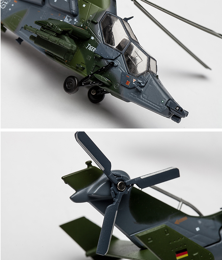 Eurocopter EC 665 Tiger, Ejército Alemán, Rgt 36, 74+26, Fritzlar Airfied, Alemania, 1:72, Air Force One 