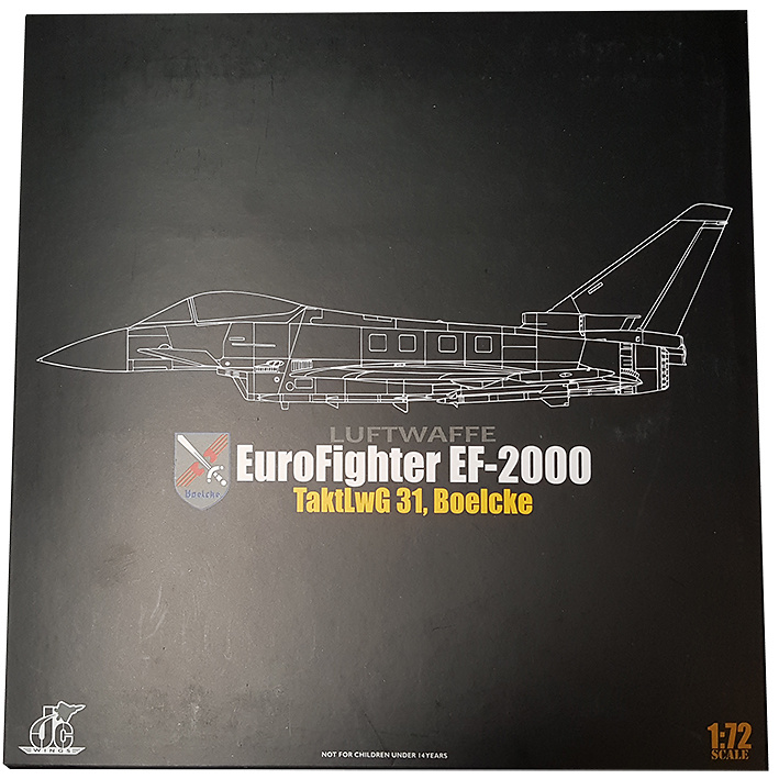 Eurofighter EF-2000, TaktLwG 31, Luftwaffe, Boelcke, 1:72, JC Wings 