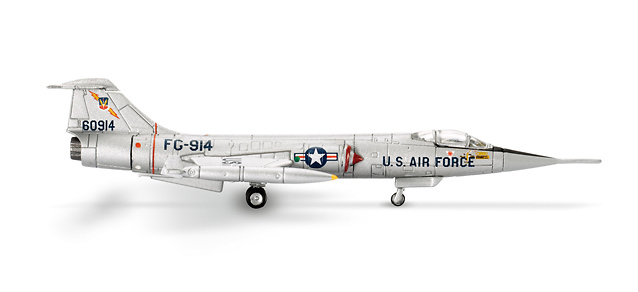 F-104G Starfighter, USAF 479th Tactical Fighter Wing Lockheed, 1:200, Herpa 