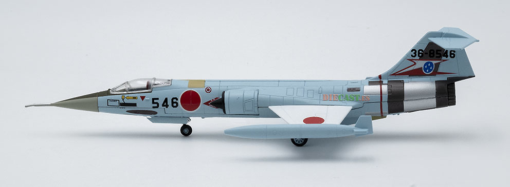 F-104J, Base Aérea de Tsuiki, JASDF, Japón, 1:100, DeAgostini 