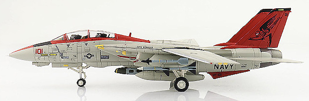 F-14B Tomcat, USN VF-101 Grim Reapers, AD101 Tomato, NAS Oceana, VA, 1997, 1:72, Hobby Master 