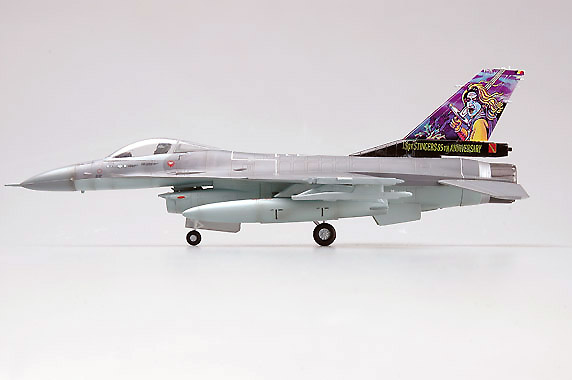 F-16A MLU BAF 1st Sqd, Bélgica, 2003, 1:72, Easy Model 