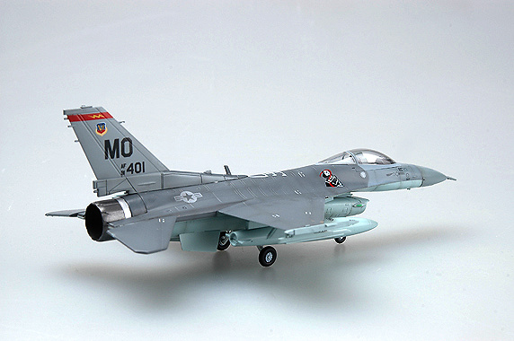 F-16C Fighting Falcons, USAF 91-0401-MO, 1:72, Easy Model 