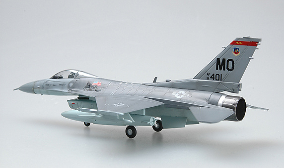 F-16C Fighting Falcons, USAF 91-0401-MO, 1:72, Easy Model 