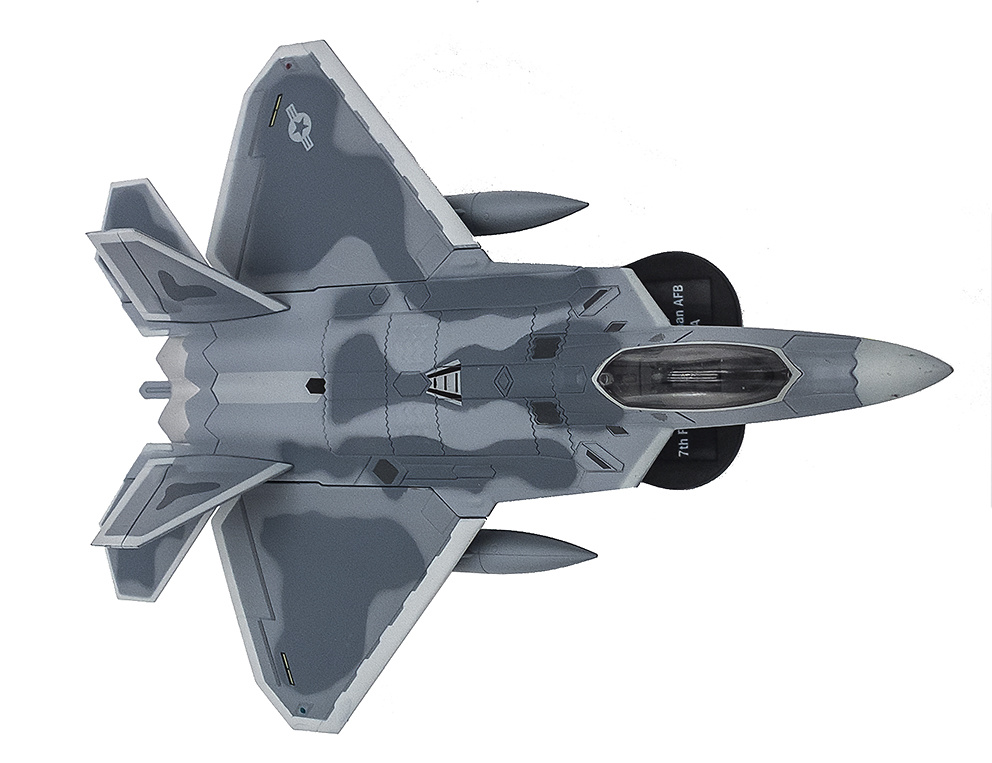 F-22A Raptor, 7th FS, 49th FW, Holloman AB, Nuevo México, USA , 1:100, Italeri 