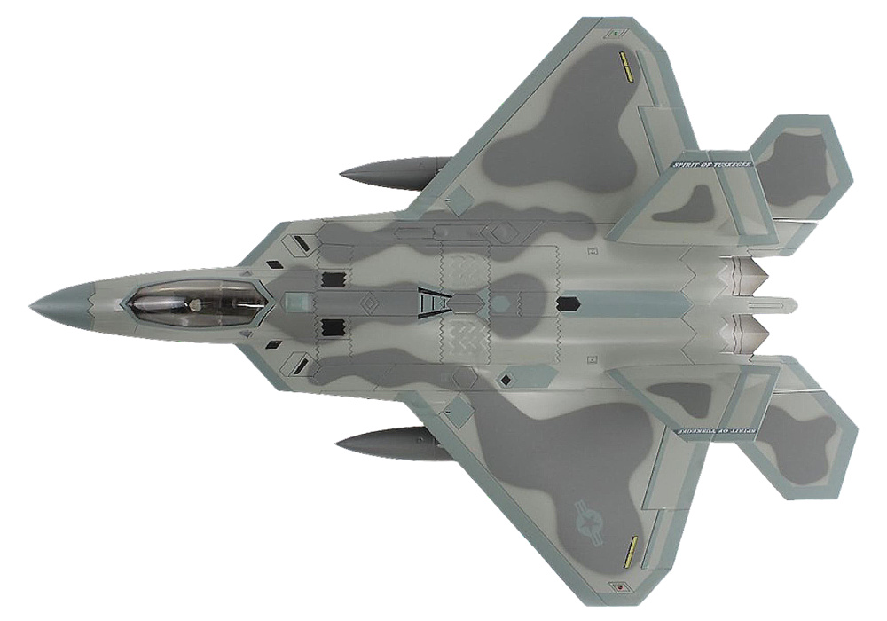 F-22A Raptor, USAF, Spirit of Tuskegee, Elmendorf AB, 2013, 1:72, Hobby Master 