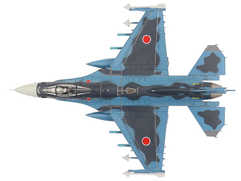 F-2A, JASDF 6th Hikotai, #53-8535, Tsuiki AB, Japan, 2010, 1:72, Hobby Master 
