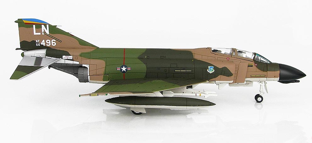 F-4D Phantom II 66-496, 48th TFW, RAF Lakenheath, 1975, 1:72, Hobby Master 