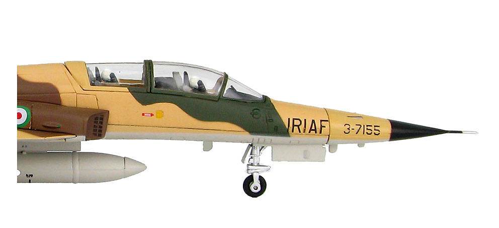 F-5F Tiger II 3-7155, 43rd TFS, Fuerzas Aéreas Islámicas de Irán, 2009, 1:72, Hobby Master 