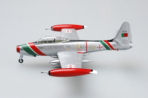 F-84G-10-RE Thunderjet, Portuguese Air Force, 1:72, Easy Model 
