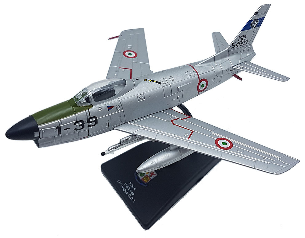 F-86 K, 1º Stormo, 17º Gruppo C.O.T. Aviación Militar Italiana, 1: 100, RCS Libri 