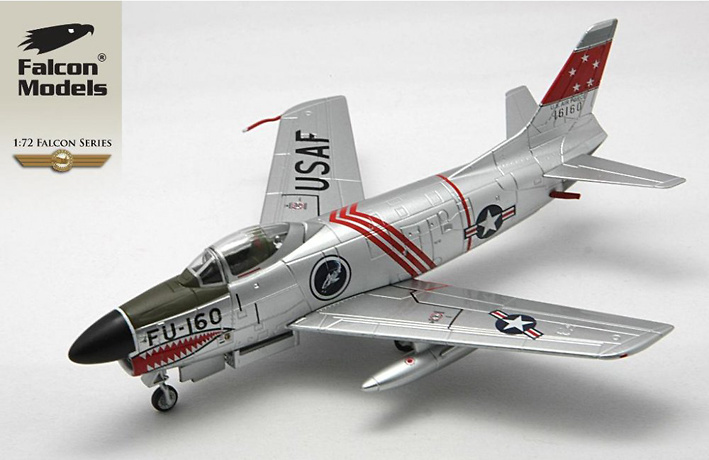 F-86D 75th Fighter Interceptor Squadron, August 1953, 1:72, Falcon Models 