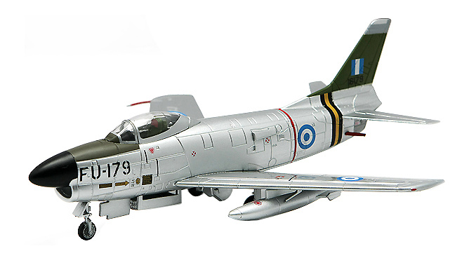 F-86D Sabre Dog, No 343 Interception Sqn, Greek Air Force, 1:72, Falcon Models 