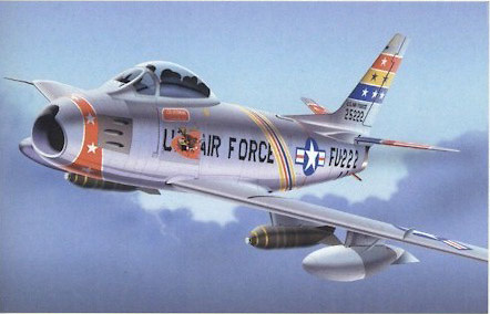 F-86F SABRE U.S.A.F. Europe, 1:48, Franklin Mint 