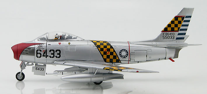 F-86F Sabre 6433, 1st TFW, ROCAF, Taiwan, 1959, 1:72, Hobby Master 