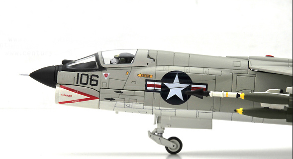F-8E Crusader, U.S.Marine Corps VMF(AW)-212 Lancers WD106, 1965, 1:72, Century Wings 