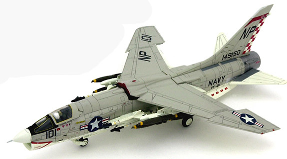 F-8E Crusader, U.S.Navy VF-211 Fighting Checkmates, NP101, 1:72, Century Wings 