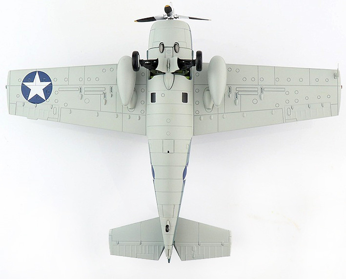 F4F-4 Wildcat, piloto Machinist Donald Runyon, VF-6, USS Enterprise, 1942, 1:48, Hobby Master 