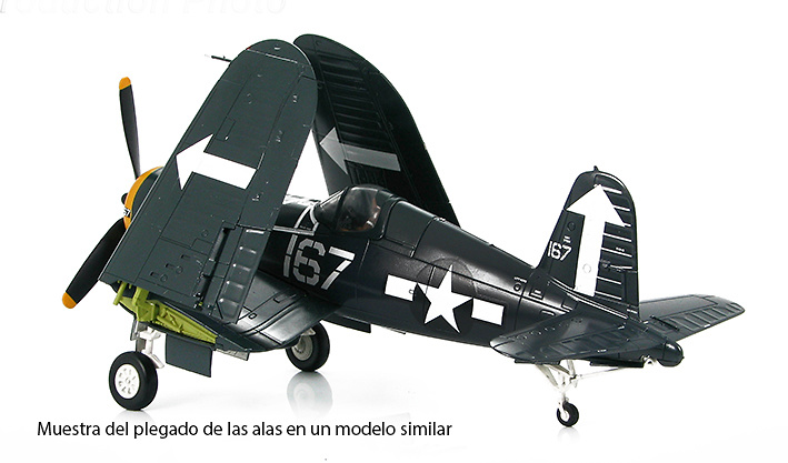 F4U-1 Corsair No.15, James N. Cuppmunda, VMF-213, 1943, 1:48, Hobby Master 