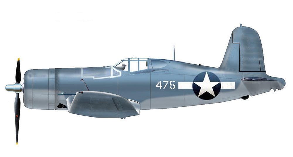 F4U-1 Corsair No.475 1st/Lt John F. Bolt Jr., VMF-214, Russell Islands, 1943, 1:48, Hobby Master 