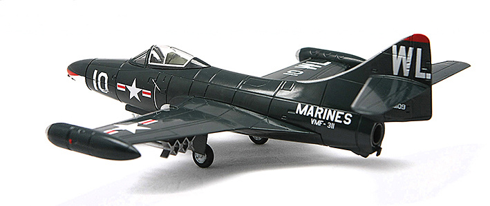 F9F-2 Panther, VMF-311, Capt. Ted Williams, 1:72, Falcon Models 