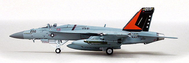 F/A-18E Super Hornet, USN VFA-81 Sunliners, 1:72, Witty Wings 
