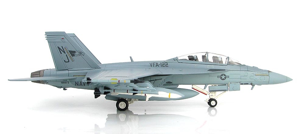 F/A-18F Super Hornet, 166673/NJ, VFA-122, RAF Fairford, 2006, 1:72, Hobby Master 