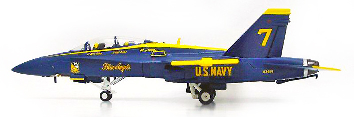 F/A18D Hornet, Blue Angels, 1:72, Witty Wings 