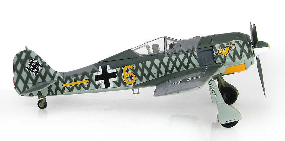 FW 190A-4 6./JG 1, Woensdrecht, Holanda, Octubre, 1942, 1:48, Hobby Master 